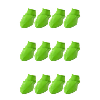 PawZ Rubber Dog Boots, 12 Boots, Classic Colors