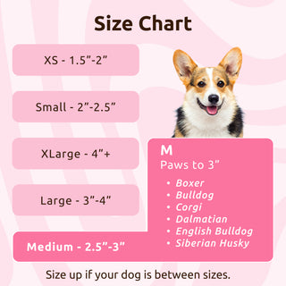 PawZ Rubber Dog Boots, 12 Boots, Pink
