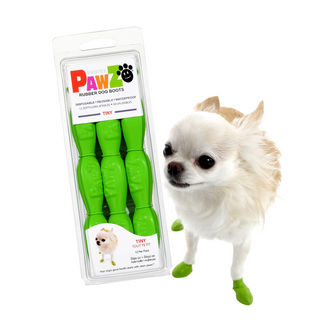 PawZ Rubber Dog Boots, 12 Boots, Classic Colors