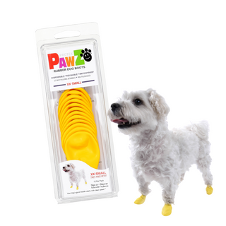 PawZ Rubber Dog Boots, 12 Boots, Classic Colors